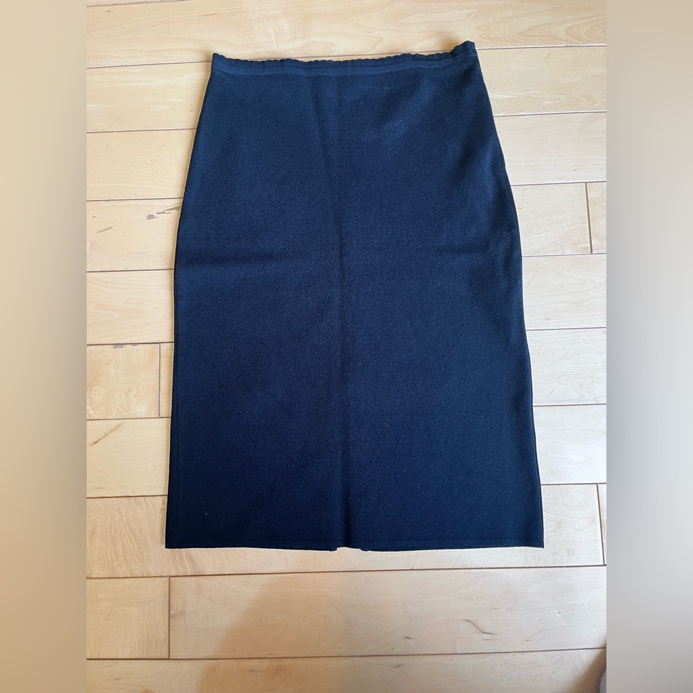 Alessandro dell'acqua Black Pencil Skirt (size EU 40)